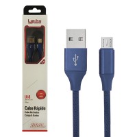 Cabo de dados Reforçado "Micro USB" - LU-8