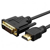 CABO HDMI (Macho) x DVI (Macho) "24+1" 1,80M