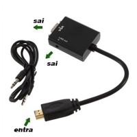 CABO HDMI X VGA (COM AUDIO)