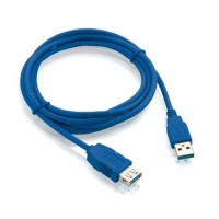 Cabo 1.50M USB (M) x USB (F) 2.0 Azul