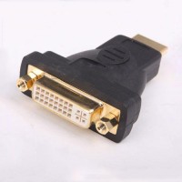 Adaptador DVI 24+5 (F) x HDMI (M)