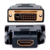 Adap. DVI (M) 24+1 x HDMI (F)