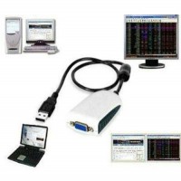 Conversor USB x VGA HIGH SPEED USB 2.0