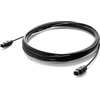 Cabo Optico 1+1 Toslink Preto 2M