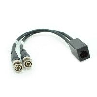 Cabo RJ45 (f) x 2 BNC