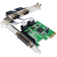 Placa PCI EXPRESS c/ 2 portas serial e 1 paralela