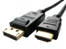 Cabo Conversor DisplayPort p/ HDMI - 3M
