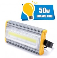 REFLETOR LED LINEAR PROJECT-LIGHT LAMP 50W BRANCO FRIO