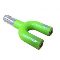 MINI ADAPTADOR Y PARA FONE E MICROFONE HEADSET - VERDE