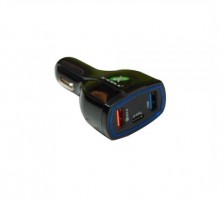 PLUGUE VEICULAR 3USB 30W - XC-V15USB