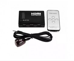 Hub HDMI - 5 Portas c/ Controle Remoto - SU 098