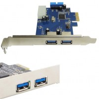 Placa USB 3.0 PCI Express 2 PORTAS