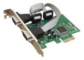 Placa PCI EXPRESS c/ 2 portas serial