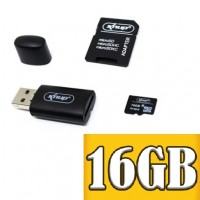 CARTÃO DE MEMÓRIA MICRO SD 16GB - "KPU19"