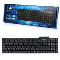 TECLADO USB COM FIO - IN8382