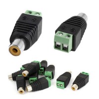 10 Pçs Conector Balun RCA (F)