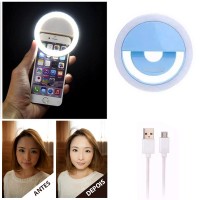 CLIP DE LED - LUZ SELFIE LT-575 (AZUL)