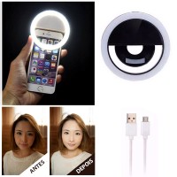 CLIP DE LED - LUZ SELFIE LT-575 (PRETO)