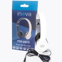 FONE DE OUVIDO (HEAD) - FON2067 - BRANCO