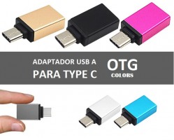 ADAPTADOR OTG USB 3.0 (FEMEA) PARA TYPE C 3.1 (MACHO)